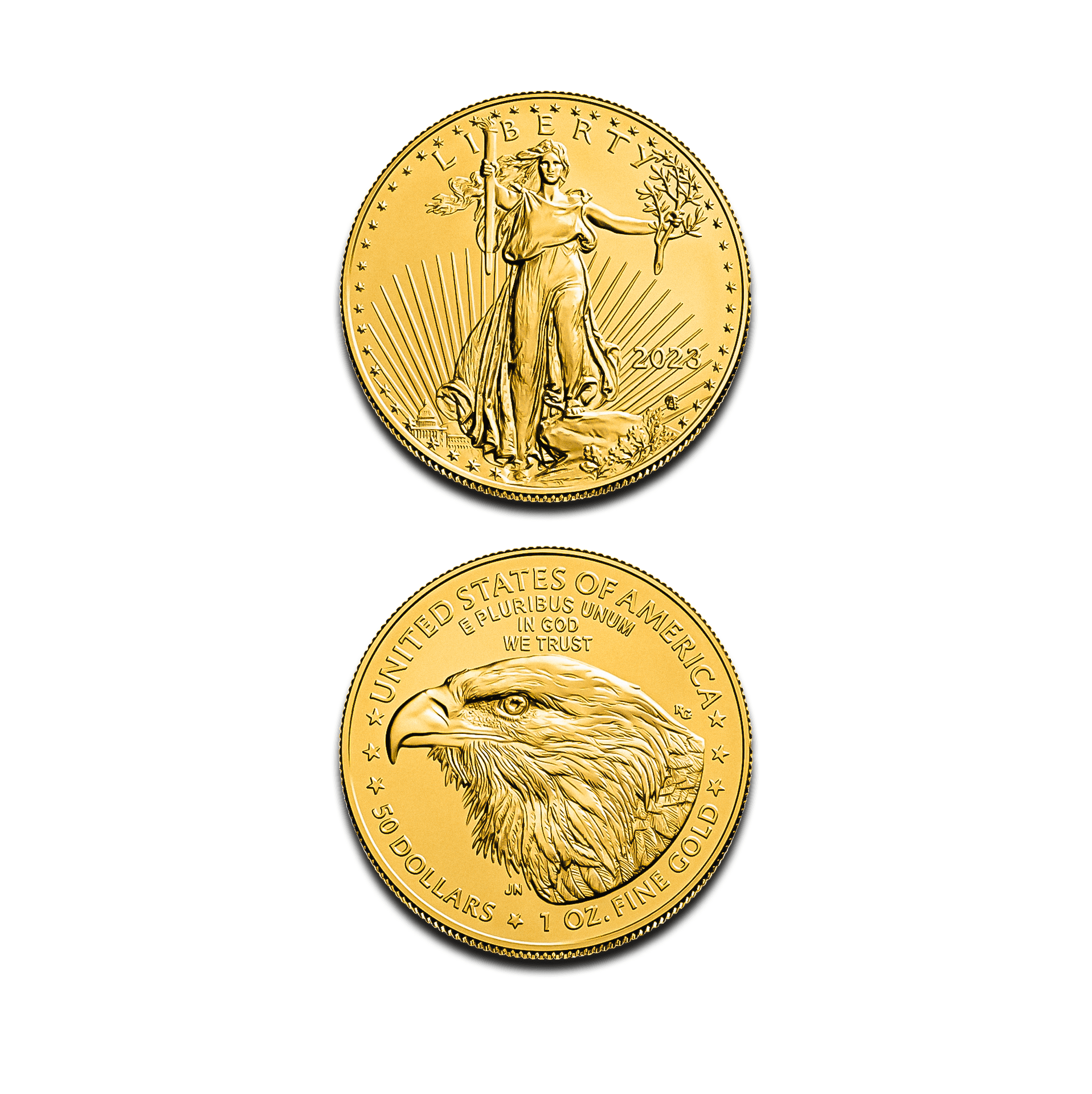 Up to 3 American Gold Eagles : Random Year